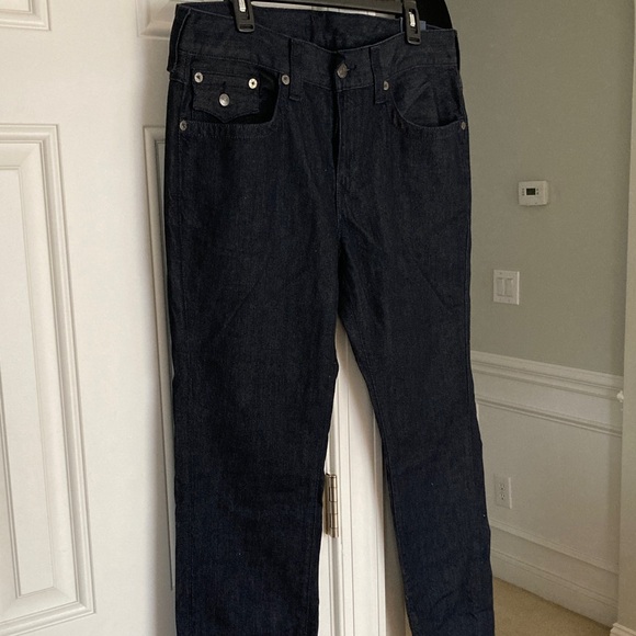 New w Tag: True Religion Ricky Relaxed Straight. Dark Wash. Size 33 Waist - Picture 10 of 15